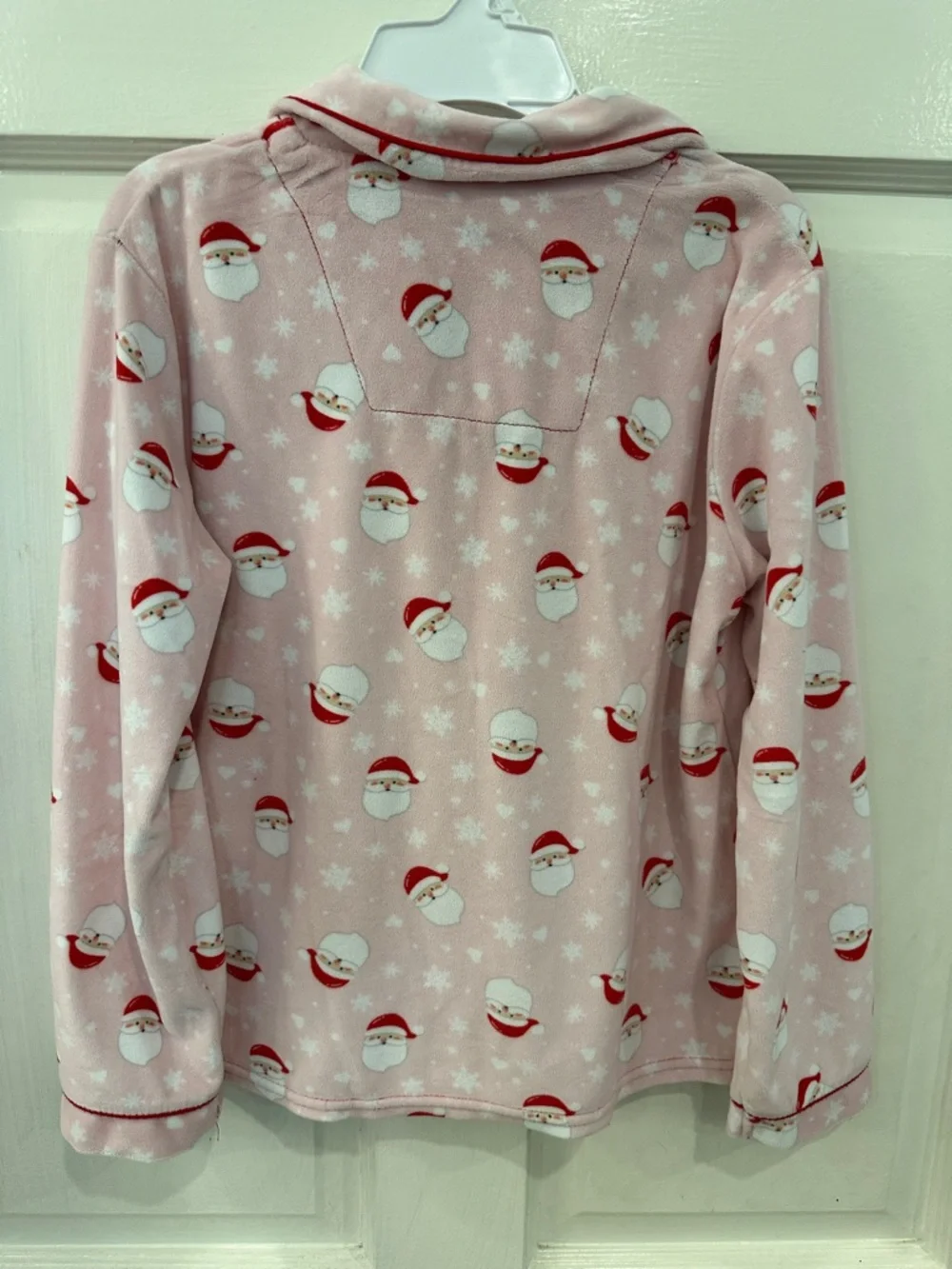 Max & Olivia Girls Kids Santa Pajamas Size 10/12